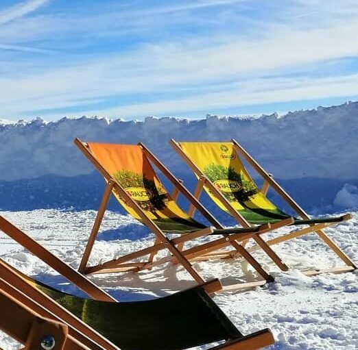 Terasse Rosskopfhütte Zauchensee